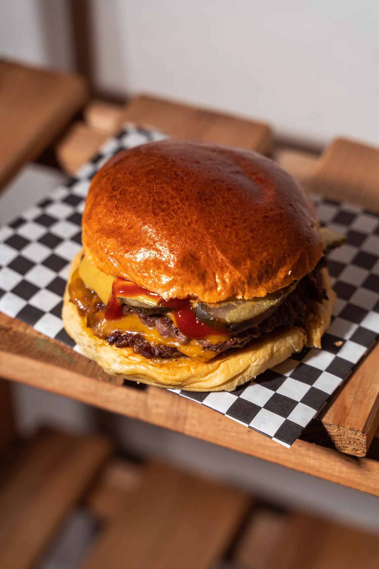 Hamburguesa Caserísima recién hecha